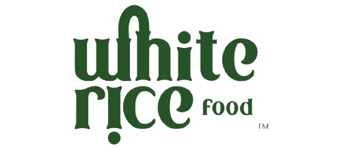 White Rice Food Logo